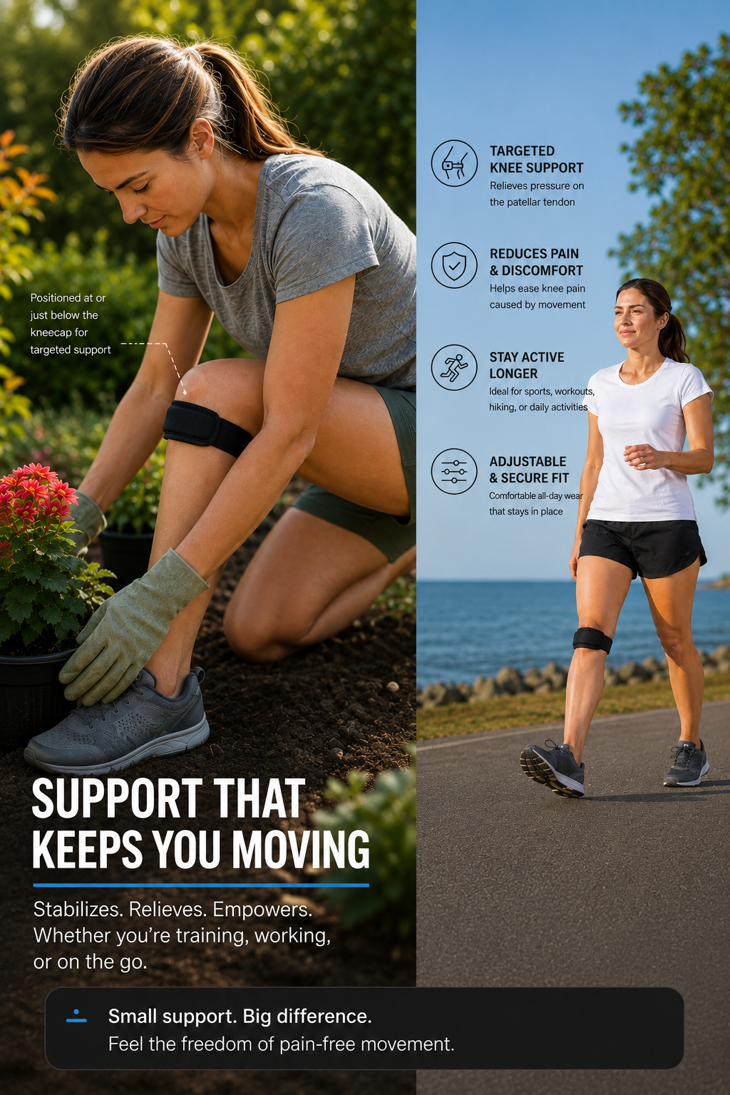 MotionFit™ Knee Strap - Support Every Move