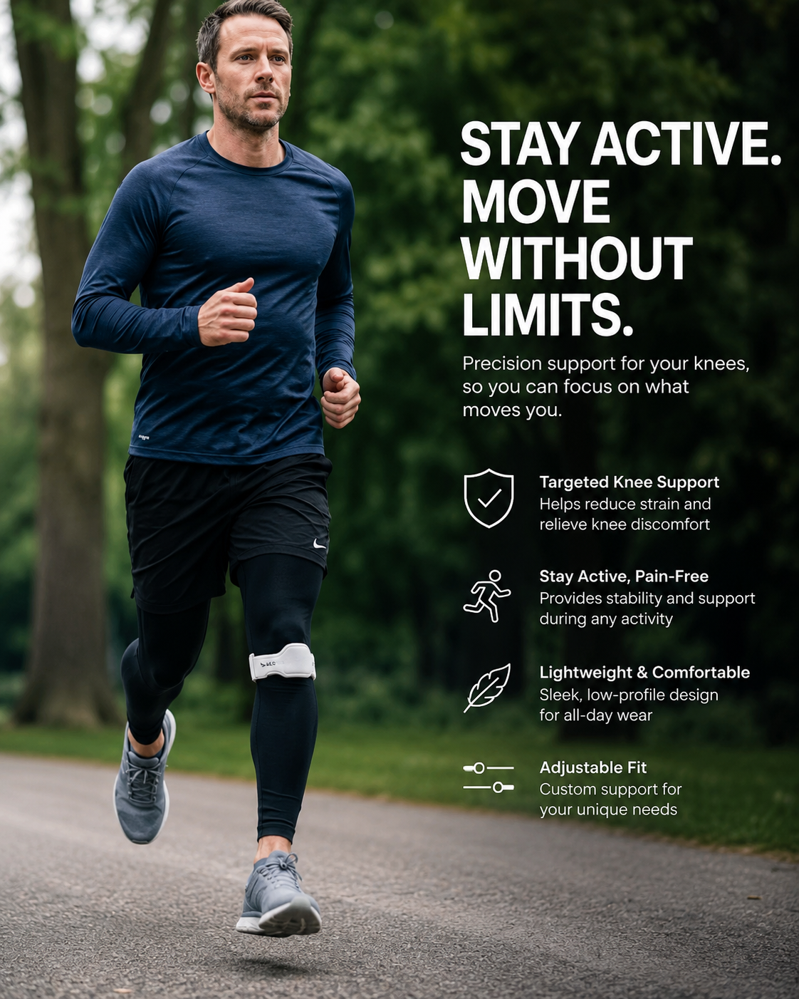 MotionFit™ Knee Strap - Support Every Move.