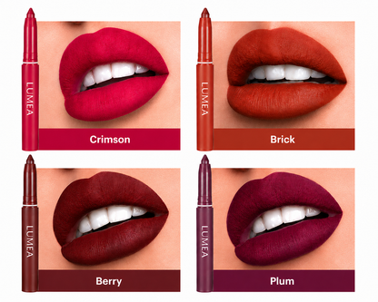 “Soft Touch Matte Lip Crayon | Everyday Natural Look